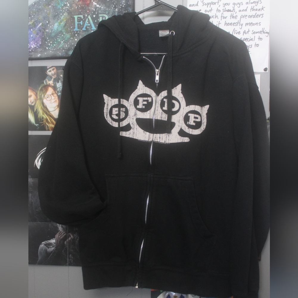 🤘Five finger death punch🤘 zip-up hoodie